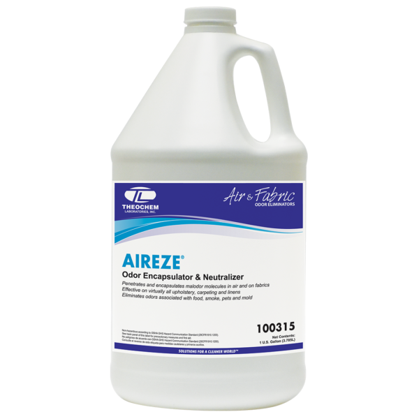 Aireze odor encapsulator & neutralizer Theochem Air & Fabric