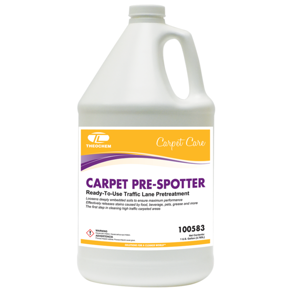 Carpet Pre-Spotter ready-to-use traffic lane pretreatment Theochem
