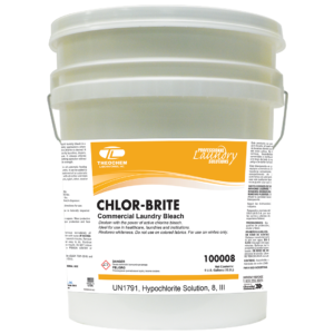 Chlor-Brite commercial laundry bleach Theochem Laundry Solutions