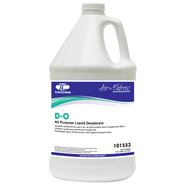 D-O all purpose liquid deodorant Theochem Air & Fabric