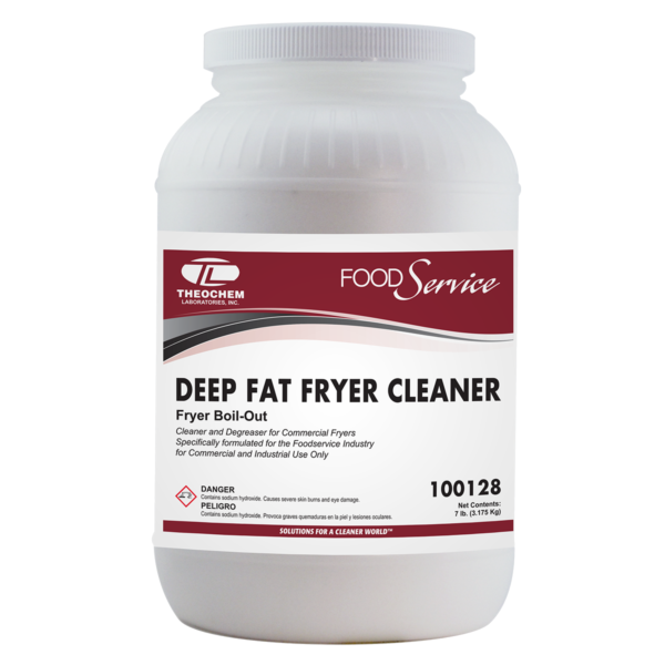 Deep Fat Fryer Cleaner fry boil-out Theochem Food Service
