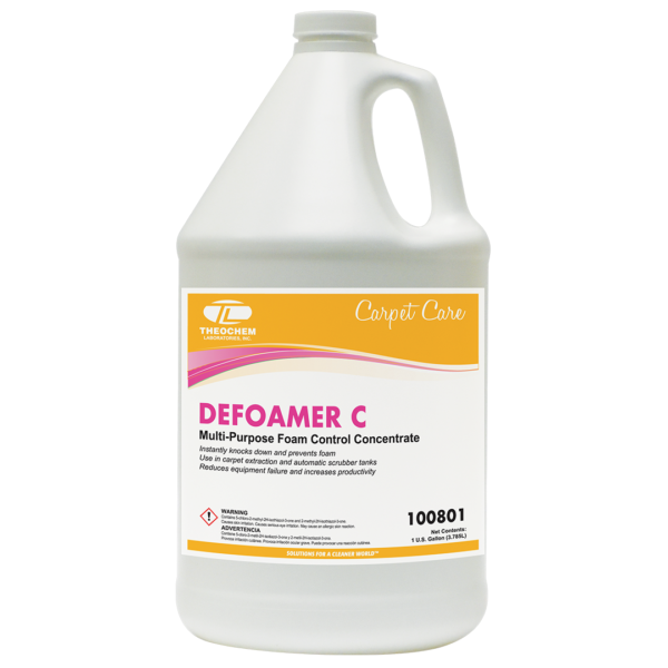 Defoamer C multi-purpose foam control concentrate Theochem Carpet Care
