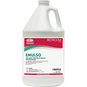 Emulso 24% acid toilet bowl cleaner and deodorizer Theochem Restroom Care