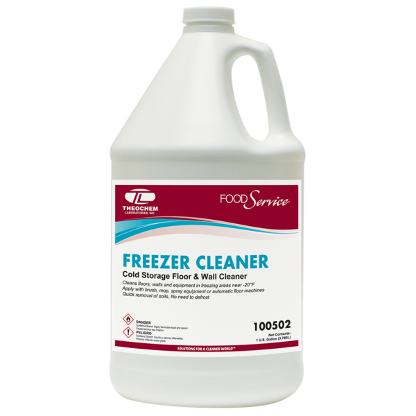 Freezer Cleaner cold storage floor & wall cleaner Theochem Food Service