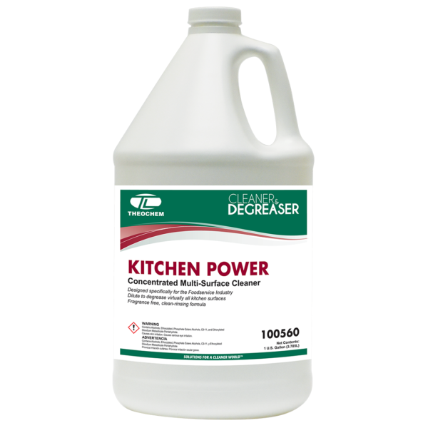 Kitchen Power concentrated Multi-surface cleaner Theochem