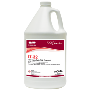 LT-32 low temp auto dish detergent Theochem Food Service