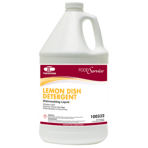 Lemon Dish Detergent dishwashing liquid Theochem Food Service