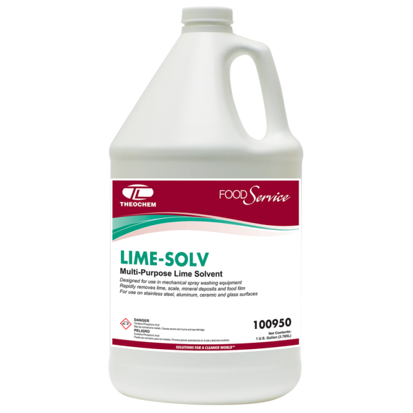 Lime-Solv Multi-purpose lime solvent Theochem Food Service