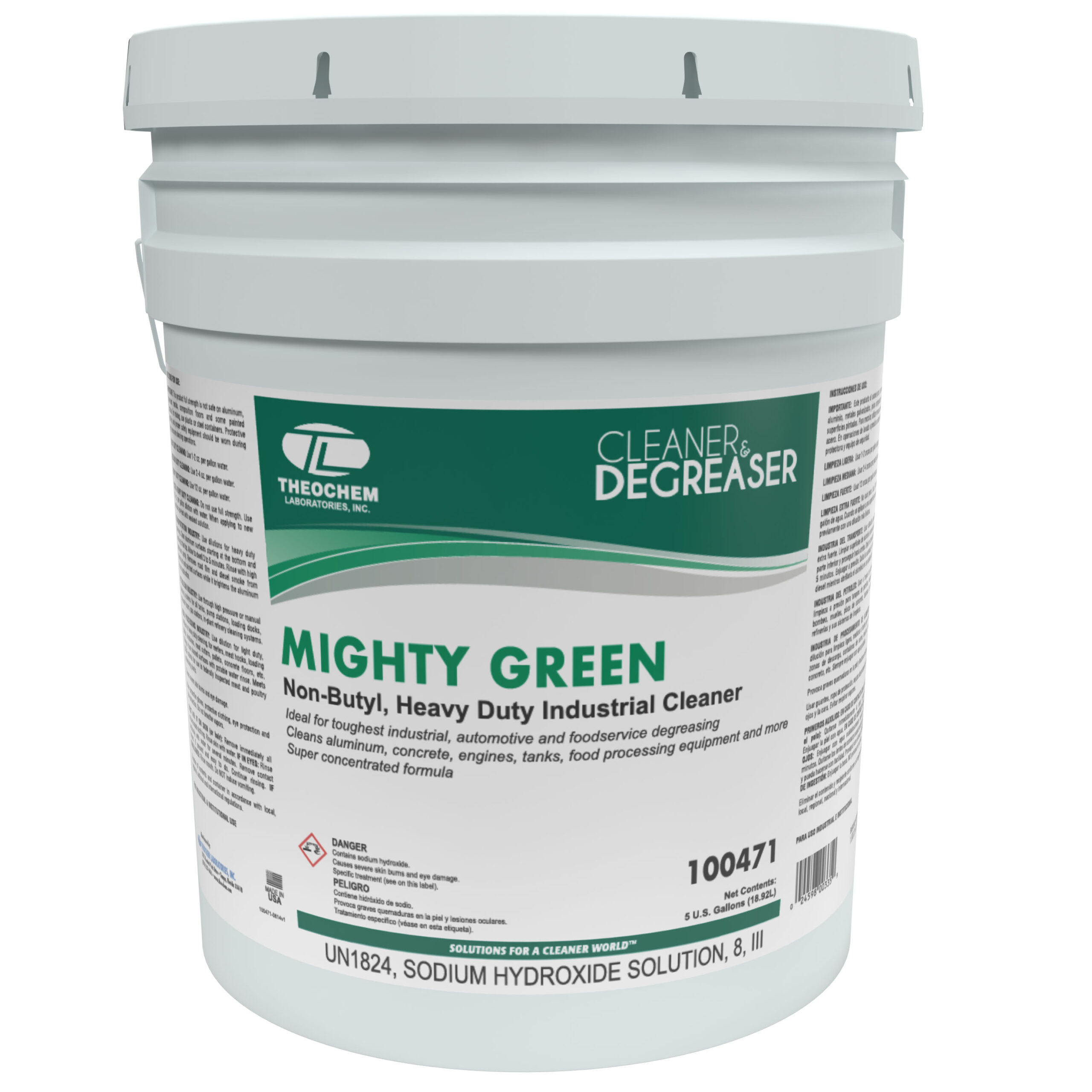 Mighty Green Tire Cleaner & De-Greaser