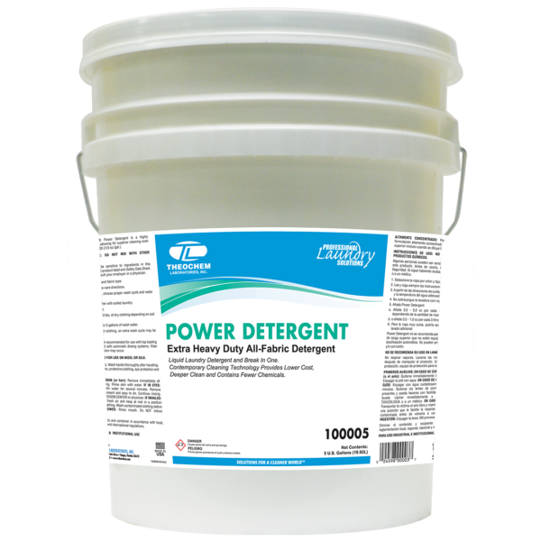 Power Detergent extra heavy duty all-fabric detergent Theochem