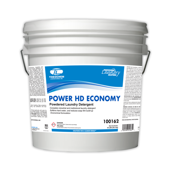 Power HD Economy powdereed laundry detergent Theochem