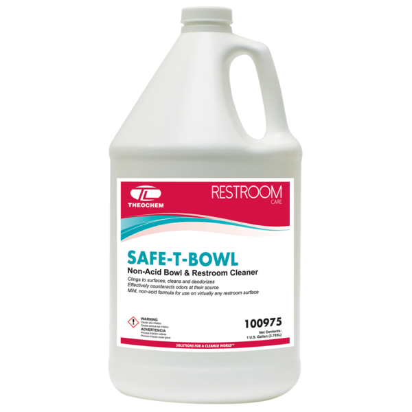 Safe-T-Bowl non-acid bowl & restroom cleaner Theochem