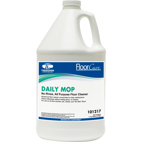 Daily Mop no rinse, all purpose floor cleaner Theochem Floor Care
